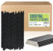 Lives on Green Lot de 3000 pailles jetables en papier noir pour cocktails, cafés et boissons mélangées - 19,7 x 0,6 cm - pour bars et restaurants