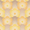Retro Flowers 70's Yellow Wallpaper - Feature Wall Stylish Trendy - Textured Paste The Wall Vinyl