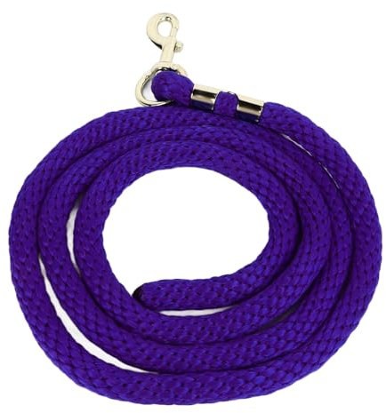 Licol pour Cheval, Harnais de Corde de Traction, Corde de Plomb Audacieuse de Deux Mètres avec Grand Crochet pour Cheval, Ligne de Fente en Toile de Cheval, Corde D'entraînement