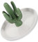 Cactus Plat porte-bague pour les bijoux, Plateau à bijoux succulente en céramique Affichage de l'organisateur pour Décoration de maison et anniversaire Mariage Copains, Petite amie