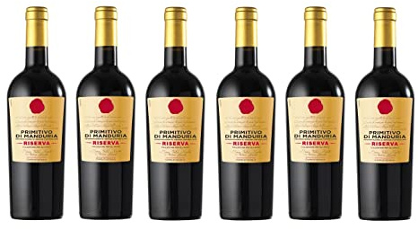 6x 0,75l - Carlo Scala - Primitivo di Manduria Riserva D.O.P. - Apulien - Italien - Rotwein trocken