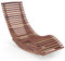 COSTWAY Sonnenliege Akazienholz, ergonomische Holzliege, Gartenliege, Terrassenliege bis 160 kg belastbar, Saunaliege, Liegestuhl für Garten, Terrasse, Hinterhof