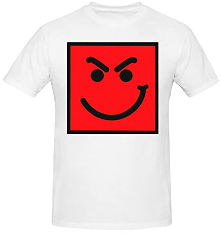 Bon Music Jovi Herren-T-Shirt, kurzärmelig, Rundhalsausschnitt, klassische Passform, lässig, Sport, dehnbar, Schwarz, weiß, 58