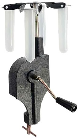 Toplionace Centrifugeuse à Manivelle de Laboratoire Mini Mélangeur Vortex Manuel Spécifique à L'enseignement