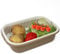 DIVCHI Colander Food Strainer Kitchen Bowl Sets Double-layer Detachable Fruits Washing Basket | Washing Bowl | Food Strainers | Colander | Vegetables Drainer (Tan)