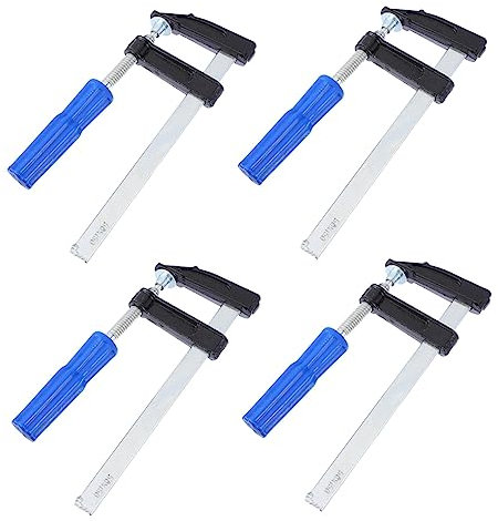 HOMOCONO 4pcs Woodworking Clamps Quick Clamp Powerful Force Fixing Tool Carpentry Clip for Woodwork