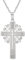 Russisch Orthodoxe Kreuz Halskette Orthodoxe IC XC NIKA Kreuz Halskette Jesus Kruzifix Bizantinisches Kreuz Anhänger Christian Orient Kreuz Retro Religiöser Schmuck (orthodoxes Kreuz silber 2)
