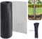 Protection de tronc d'arbre en maille de 6 m – Protection contre l'écorce d'arbre – Filet de protection flexible avec 100 attaches pour protéger les arbres contre les tondeuses à chevreuil