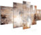 Runa Art - Bilder Abstrakt 200 x 100 cm 5 Teilig XXL Wanddekoration Design Bunt 050551a
