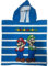 eplusm Super Mario und Minecraft Badeponcho für Jungen Handtuch Kinder Badetuch mit Kapuze Poncho Sommer Strand Schwimmbad Badeanzug 50x100 (blau, einheitsgrosse)