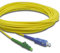 Conectra® - Glasfaser Patchkabel | OS2 | Singlemode | Simplex | LC/APC auf SC/UPC | gelb | ideal für FTTH Heimnetzwerke | LWL Lichtwellenleiter Glasfaserkabel (Länge 15 m)