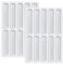 20 Pcs Furniture Bumpers, Silicone Clear Furniture Bumper Strips, Cabinet Transparent Bumpers Pads, Adhesive Bumper Pads Clear Bumper, Transparent Cabinet Bumpers for Doors and Furniture Protectors
