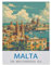 1000 Teile Puzzle Für Erwachsene Und Kinder，Malta, Mittelmeer，Stressabbau Herausforderung Bodenpuzzle DIY Home Wanddekoration（38x26cm）-DO59