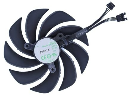 FDMOZRE GAH3S2U,GPU Cooler,Graphics Card Fan, For GIGABYTE 4090 for GAMING OC, For RTX4090 WINDFORCE V2,Video Cards Cooling(1 Pcs A Fan)