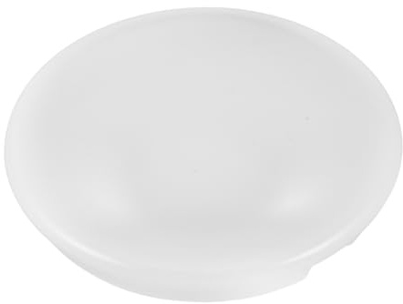 HYTROVE Cubierta Acrílica para Lámpara de Ventilador de Techo, Diámetro 19 CM, Borde Alto 1.5 CM, Pantalla Opalizada, Adecuada para Sala y Balcón