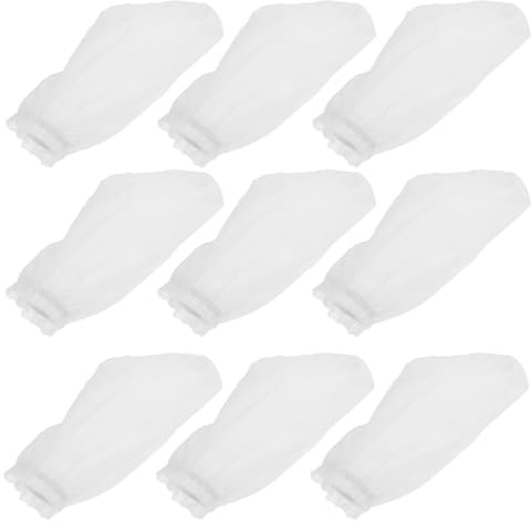 DRESSOOS Filtersocken für Aquarien zum Filtern von Staub, 20 Stück, Pp | Weiß, Robuste Nähte, für Süßwasser und Tropenaquarien, Filtert Pflanzenreste und Schwebeteilchen