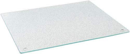 Farberware Schneidebrett, Glas, 30,5 x 35,6 cm, transparent