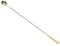 Barfly Bar Spoon, 17 1/8 (43.5 cm), Gold Plated, Stainless Steel, 43.43 x 2.54 x 1.59 cm
