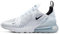 Nike Damen W Air Max 270 Sneakers, Weiß White Black White 100, 35.5 EU