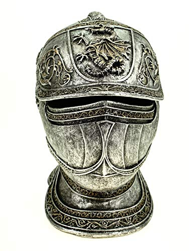 Vogler 816-0258 Große Ritterhelm Spardose Sparschein Sparen Ritter Mittelalter Mehrfarbig
