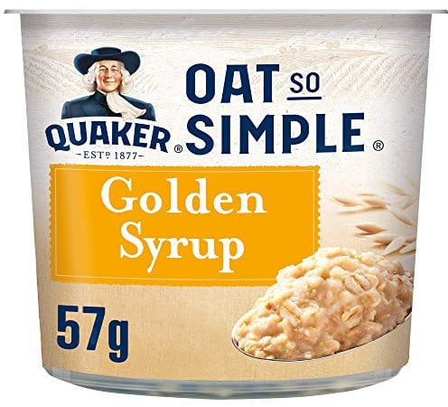 Quaker Oats So Simple Golden Syrup Porridge Pots - 8x57g