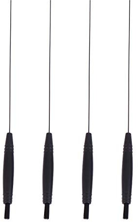 4PCS Hearing Amplifier Cleaning Brush and Wire Multifunctional Cleaning Kits for Sound Tubes in The Ear