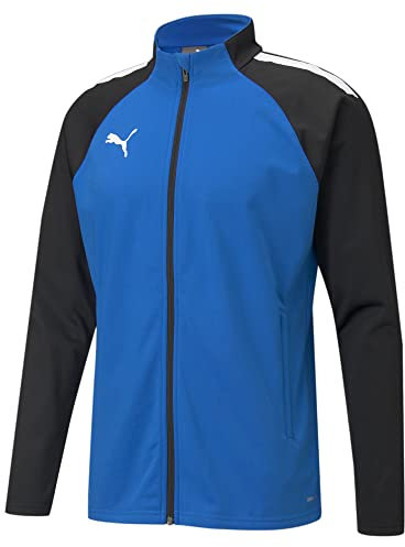 PUMA Team Liga Training Jacket Vestes athlétiques-Warm-up-and-Track, Bleu électrique Lemonade Noir, S Homme