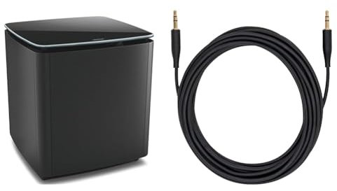 Bose - Bass Module 700, inalámbrico, Negro & Bass Module Connection Cable