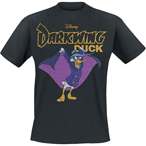 Darkwing Duck - Der Schrecken der Bösewichte Darkwing Duck Männer T-Shirt schwarz M