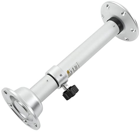 Astibym Piédestal de Table de Camping-Car, Pieds de Table Solides télescopiques Amovibles sécurisés antirouille de 540 à 760 mm pour Bateau pour Caravane
