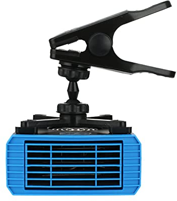 JAWSEU Auto Heizung, Auto Heizlüfter Auto Defroster Windschutzscheiben Demister 12V Autoheizung 360° drehbarer 150W Tragbare Autolüfter mit Clip-Installation
