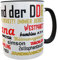 Personalisierte OSSI-Namens-Tasse Ich bin ein Kind der DDR Geschenk für Ostalgie-Fans mit Wunschname