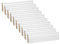 KGM Hamburger Sockelleiste Altberliner Profil – Berliner Leiste - Weiß folierte MDF Fußbodenleiste – Maße: 2400 x 19 x 60 mm – 40 Stück