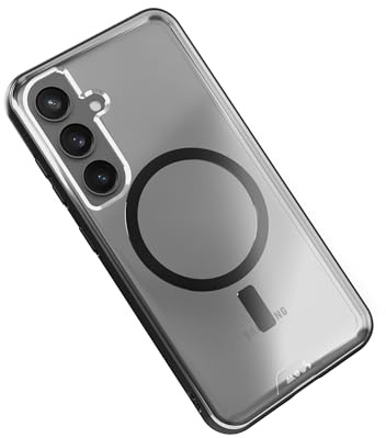 Mous für Samsung Galaxy S24 Plus Hülle Kompatibel mit MagSafe Transparent - Stoßfest