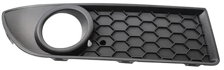 WOLWES Front Gitter Front Lower Bumper Center Nebelscheinwerferabdeckung Nebelscheinwerfer Haubengitter Für Polo MK4 9N3 2005 2006 2007 2008 2009(Color:1 Pc Right)