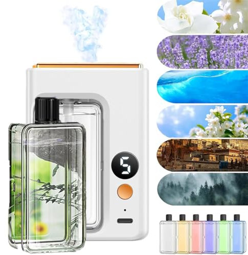 Criterion Automatic Aromatherapy Diffuser,Wall Mounted Essential Oil Diffuser,Aromatherapy Machine Automatically Sprays Fragrance,Replaceable Scent Diffusers,Diffuser Air Freshener (Hilton)