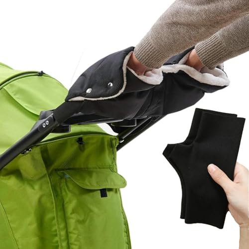 Handwärmer für Kinderwagen, Kinderwagen Handwärmer, Handschutz für Kinderwagen, Handwärmer für Den Kinderwagen, Halten Sie Ihre Hände im Winter Warm und Gemütlich, Geeignet für Kinderwagen