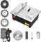 Precision Mini Electric Table Saw, DIY Hobby Handmade Woodworking Bench Cutting Machine Adjustable Cut Depth Small Desktop Saw for Miniature Wood Craft (Style-2)