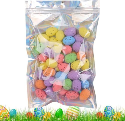 Nexusectar Ostereier Dekoration Ostereier Ostern - gemahlener Schaum für Ostereier - Mehrfarbige Schaumstoff-Ostertür für Regale, Party, Zimmer D