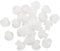 Gosera 20pcs Silicone In-Ear Earbuds Mushroom Eartip Ear Bud For Radio Earpiece Headset