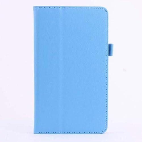Funda para ASUS ZenPad 10, funda de piel sintética ultrafina con soporte plegable adecuada para tabletas ASUS ZenPad Z300/Z301 de 10.1 pulgadas (azul cielo)