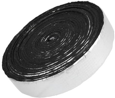 OSALADI Ruban Isolant Thermique pour Tuyaux avec Aluminium Réfléchissant Autocollant Résistant à Abrasion pour Serre Maison et Protection le Gel
