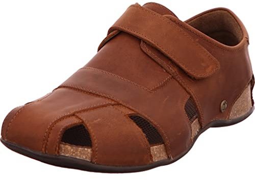 Panama Jack Men's Fletcher Basics Closed Toe Sandals, Brown (Cuero C5), 8 UK (42 EU)
