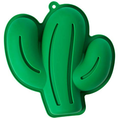 Cactus Shape Baking Mould, Silicone Cake Mould, Green