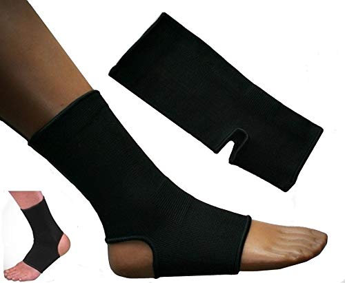 mmasport Paire de bracelets de cheville kick boxing attelle soutien cheville unisexe adulte (M (39-42))