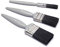 Harris Essentials Woodwork Gloss Paint Brush 3 Pack, Grey, Pack of 3