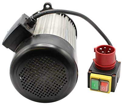 SECURA Elektromotor 400V + Schalter kompatibel mit Lumag HOS-12A Holzspalter