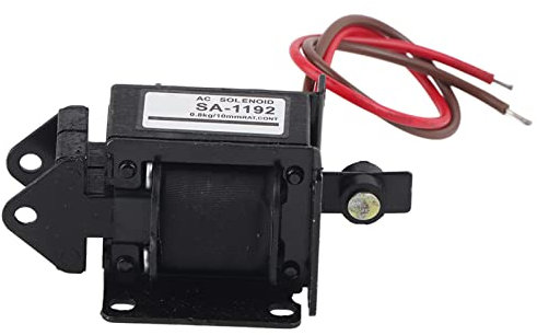 Push Pull Elektromagnet, SA-1192 220V AC Elektromagnetischer Elektromagnet Magnet 7,8 N 10mm Hub Mini Ventil Magnetantrieb Elektromagnet