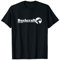 Bushcraft mit Axt-Logo – Woodsman Bushcrafter Survival T-Shirt