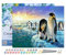 Figured'Art Malen Nach Zahlen Erwachsene Mit Rahmen Pinguine auf Eisschollen - Paint by Numbers Basteln DIY Bastelset 40x50cm Leinwand gespannt auf Holzrahmen
